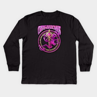 The Chem-Baroness Kids Long Sleeve T-Shirt